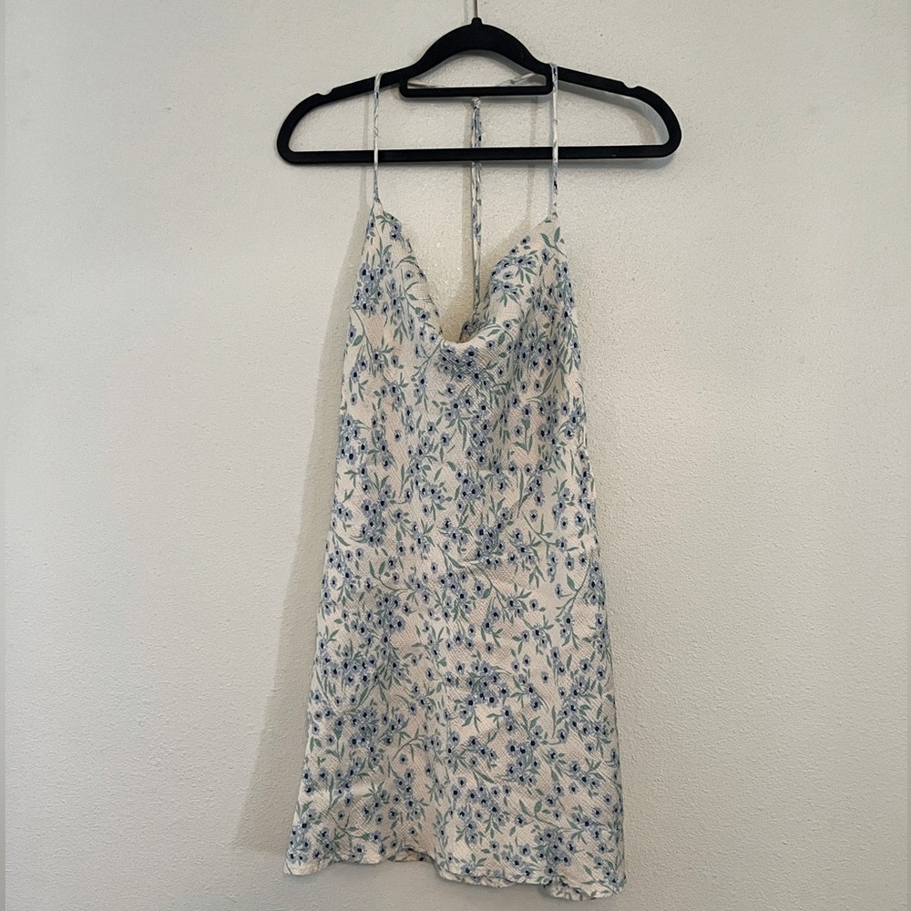 EUC Zara Floral Print Tunic Top